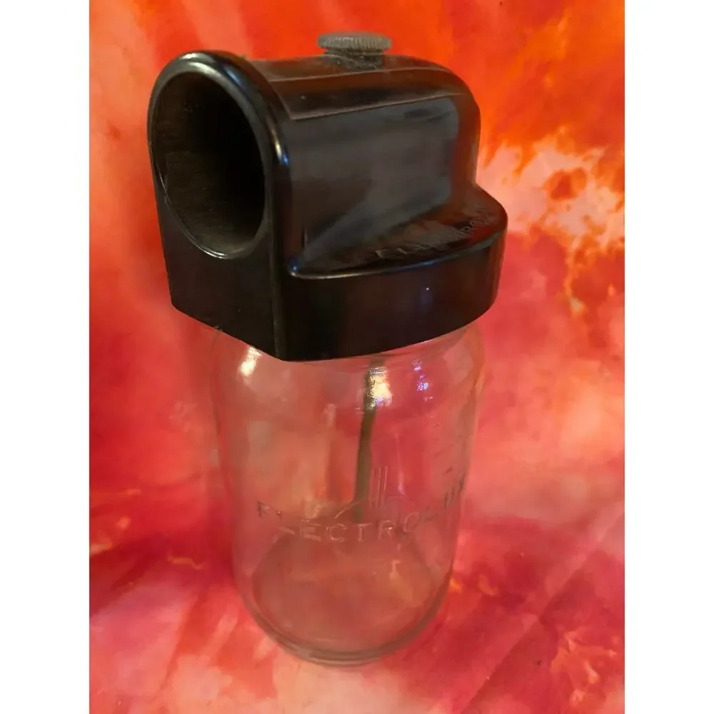 Vintage Electrolux Glass Sprayer Jars set of 2